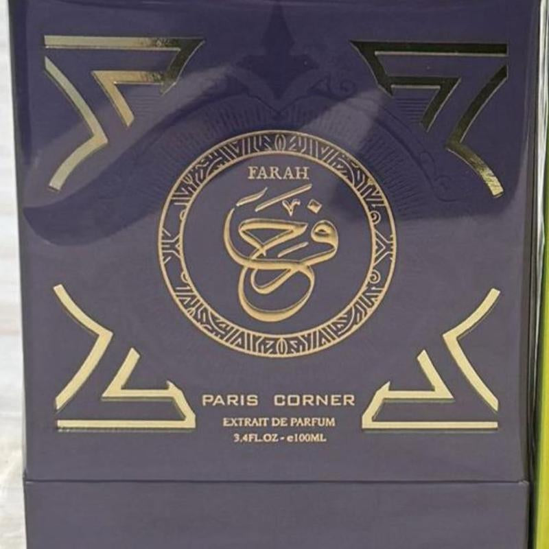 FARAH Edp Perfume Fragrance 100Ml 3.38 Fl Oz - Unisex Perfume by Paris Corner Perfumes