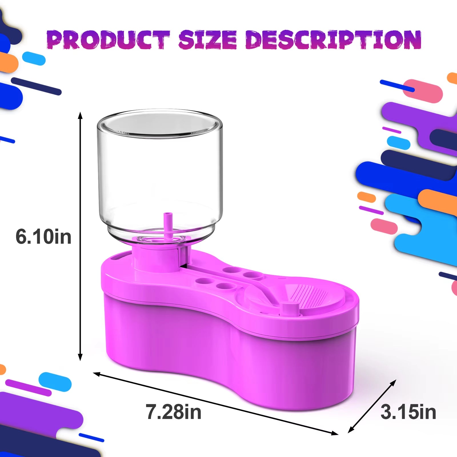 Paint Brush Cleaner Watercolor Brush Rinser Oil Paint Brush Cleaner for Acrylic and Water Based Painting Craft Supplies Tools