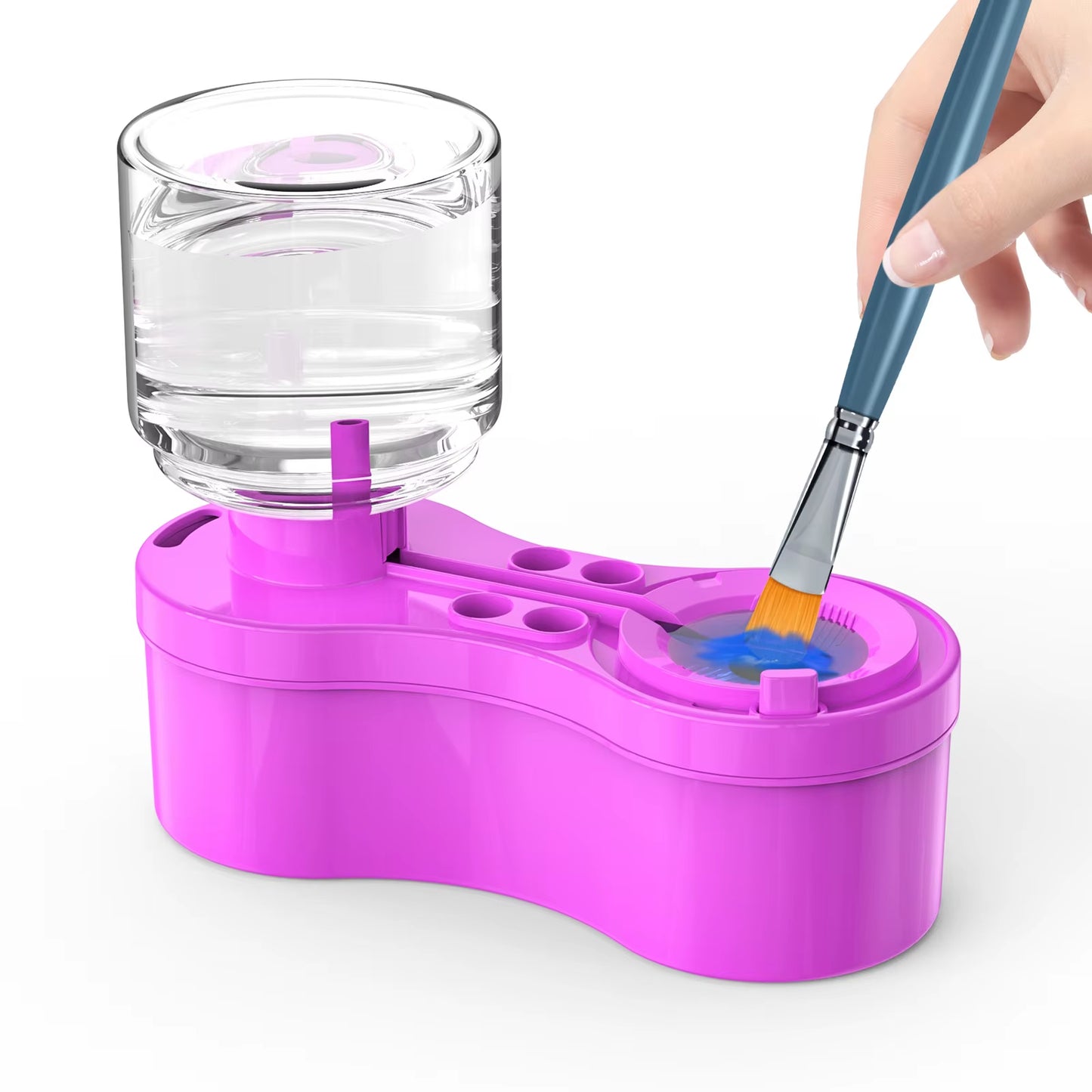 Paint Brush Cleaner Watercolor Brush Rinser Oil Paint Brush Cleaner for Acrylic and Water Based Painting Craft Supplies Tools