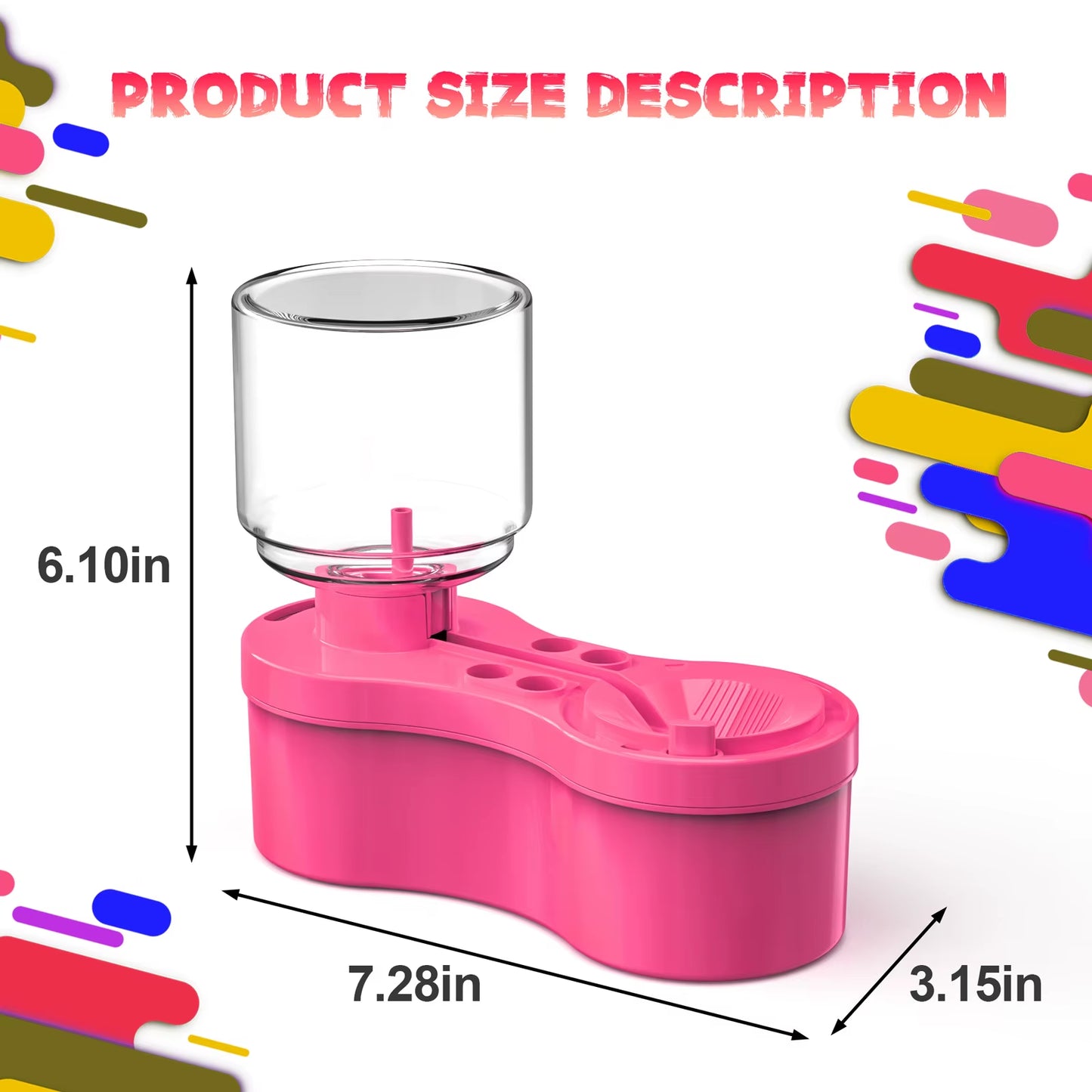 Paint Brush Cleaner Watercolor Brush Rinser Oil Paint Brush Cleaner for Acrylic and Water Based Painting Craft Supplies Tools